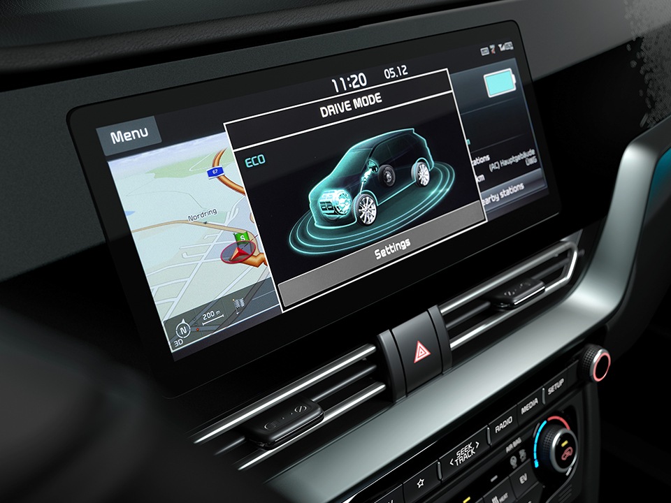 Kia e-Niro pantalla táctil