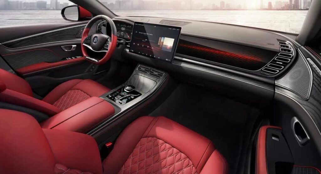 Interior BYD Han eléctrico