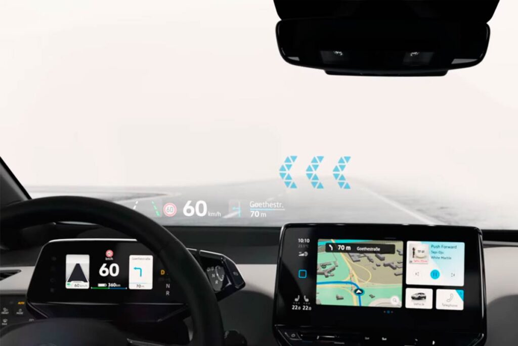 HUD del ID.4 GTX