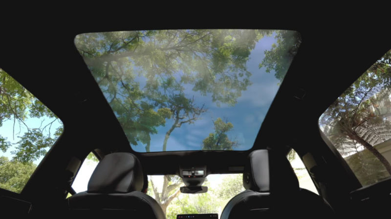 Techo panorámico Smart Glass