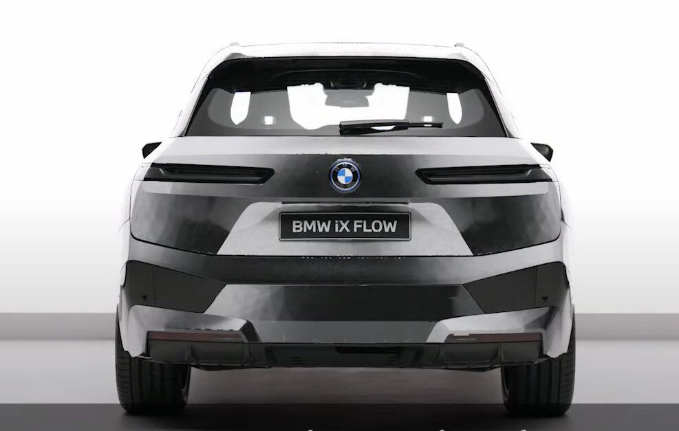 Parte trasera BMW iX Flow