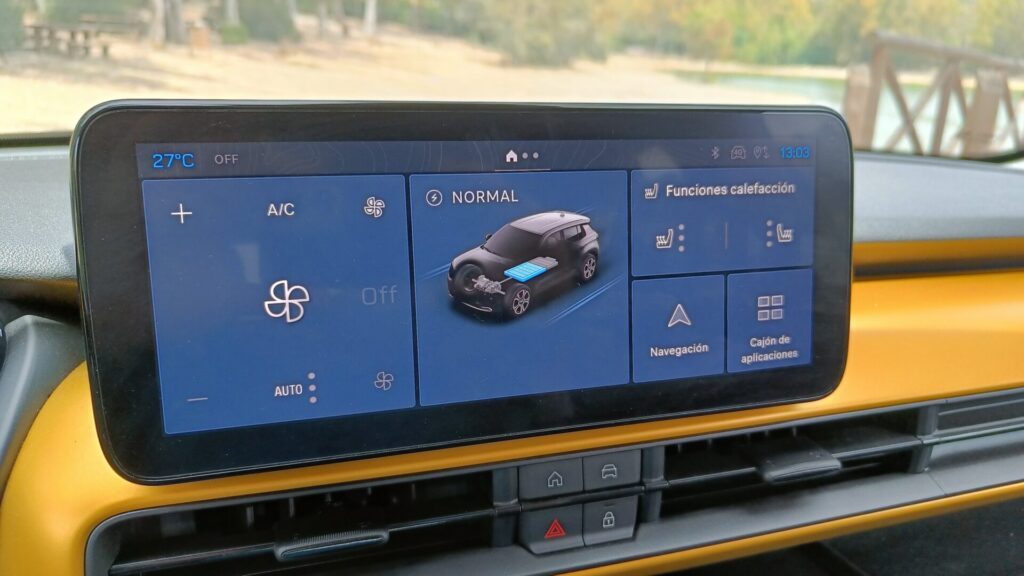 Pantalla táctil 10,25"
