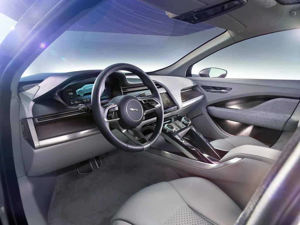 Interior Jaguar Eléctrico