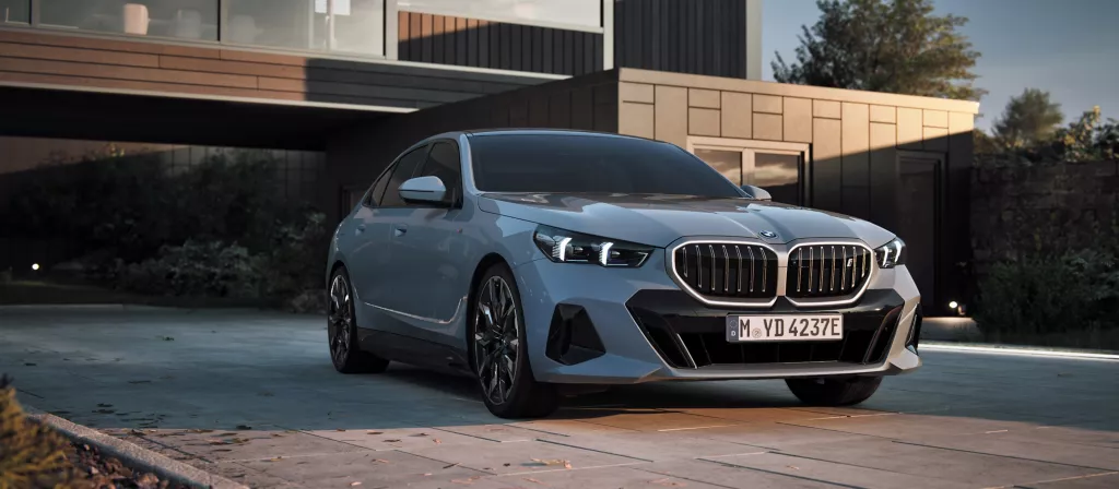 BMW i5 "parte frontal"