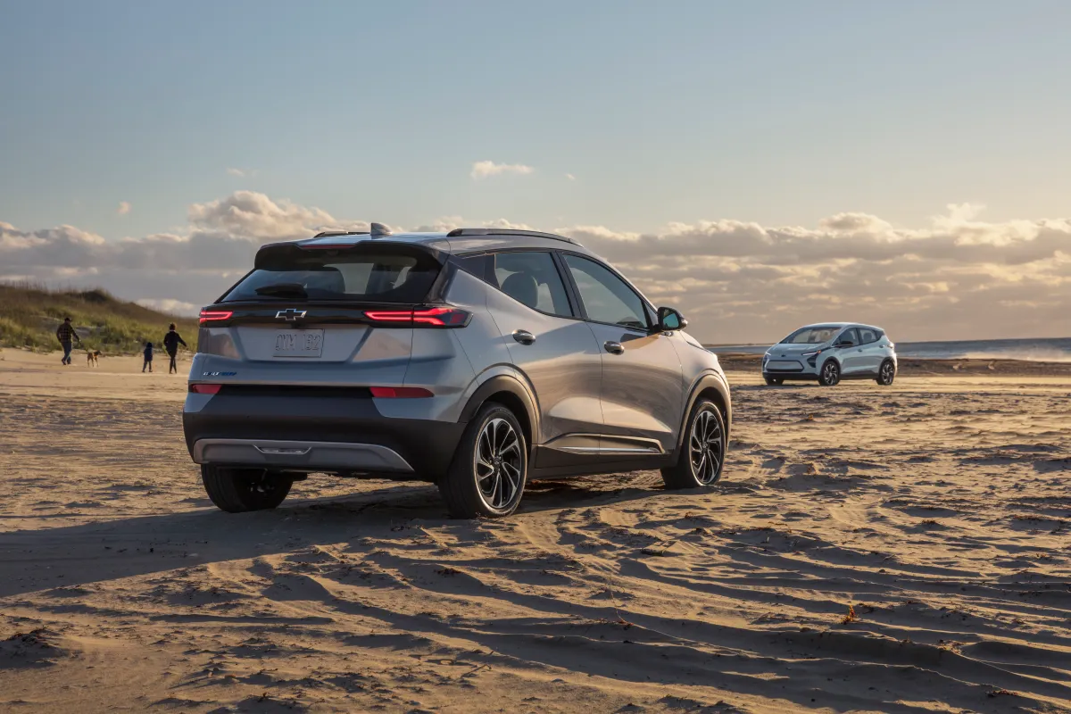Parte posterior Chevrolet Bolt EUV