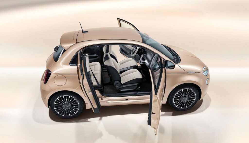 Fiat 500e 3+1