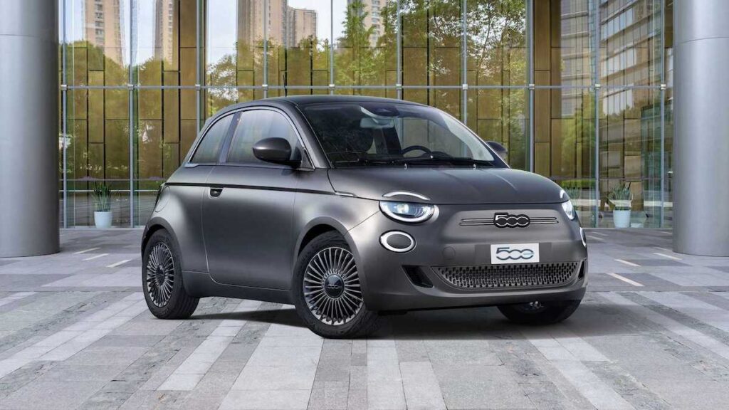 Fiat 500 eléctrico Gris Mineral