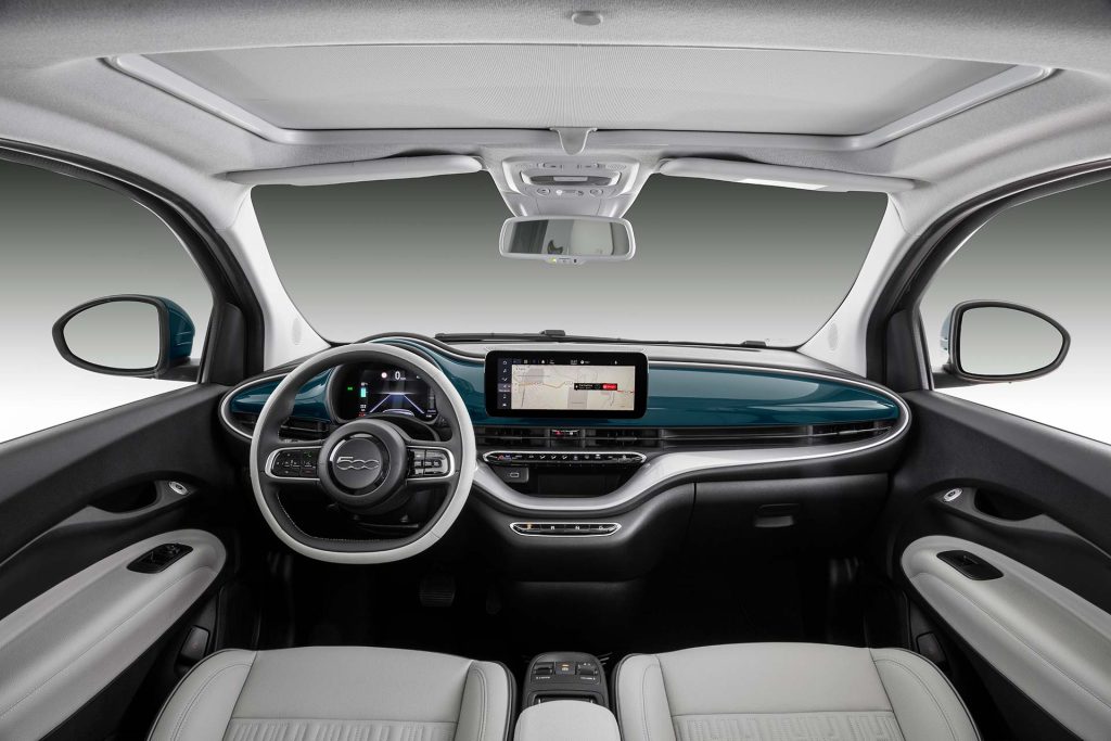 Interior Fiat 500 Eléctrico