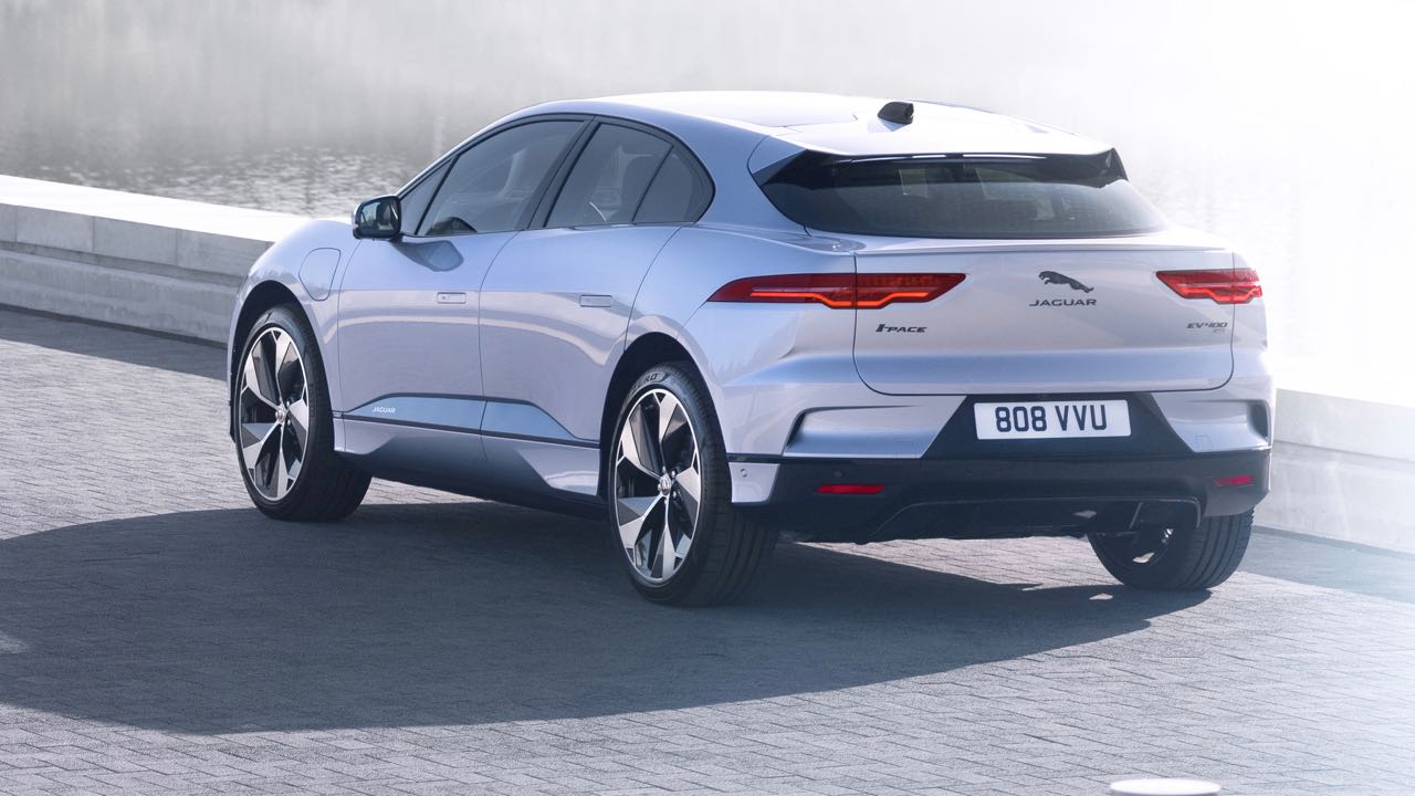 Parte trasera Jaguar I-Pace Eléctrico