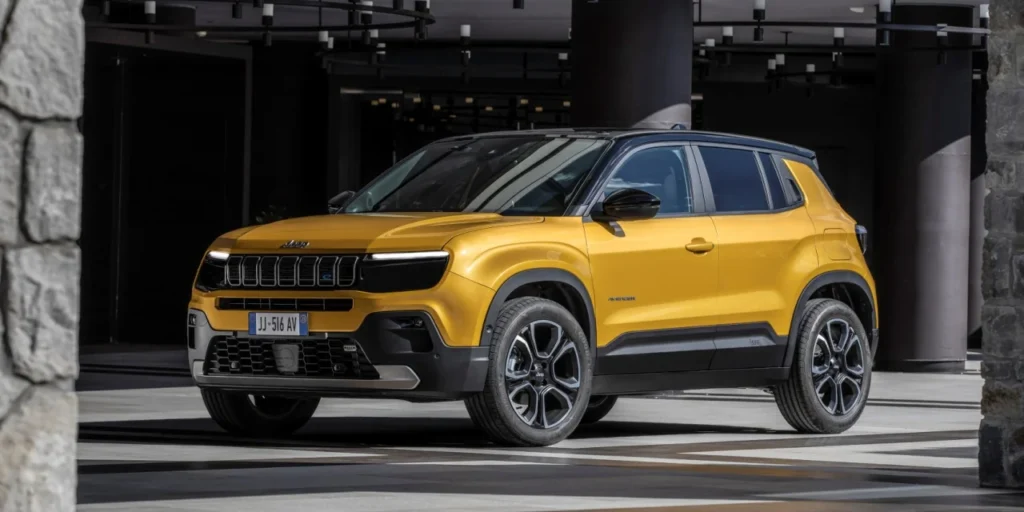 Perfil Jeep Avenger Eléctrico