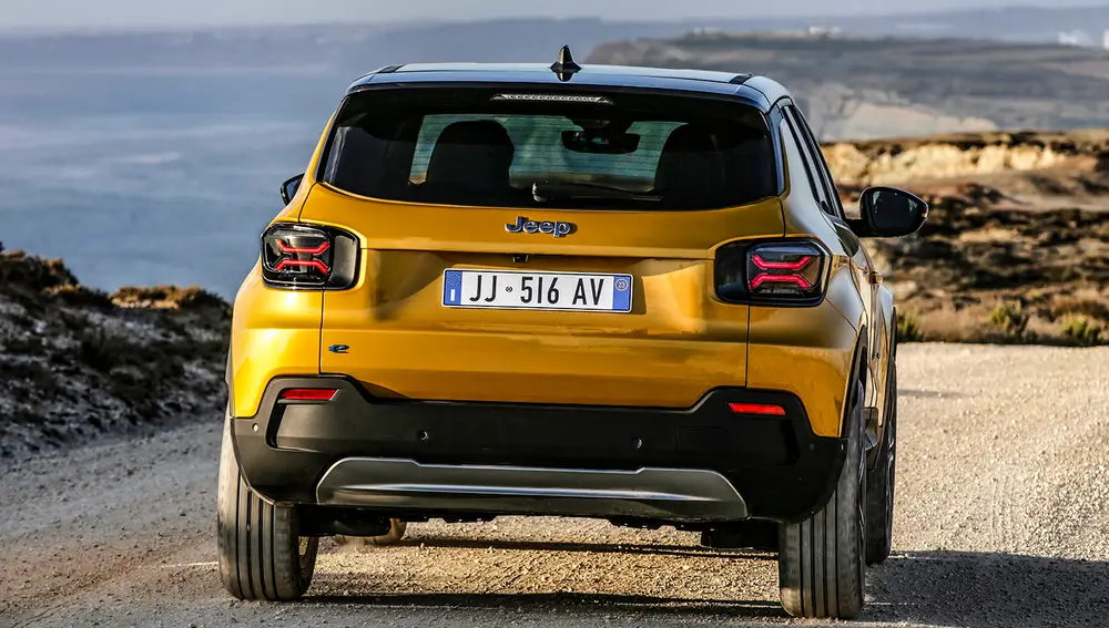 Parte trasera Jeep Avenger Eléctrico