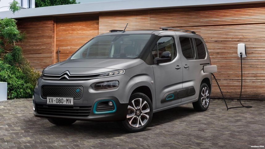 Citroën ë-Berlingo cargando...