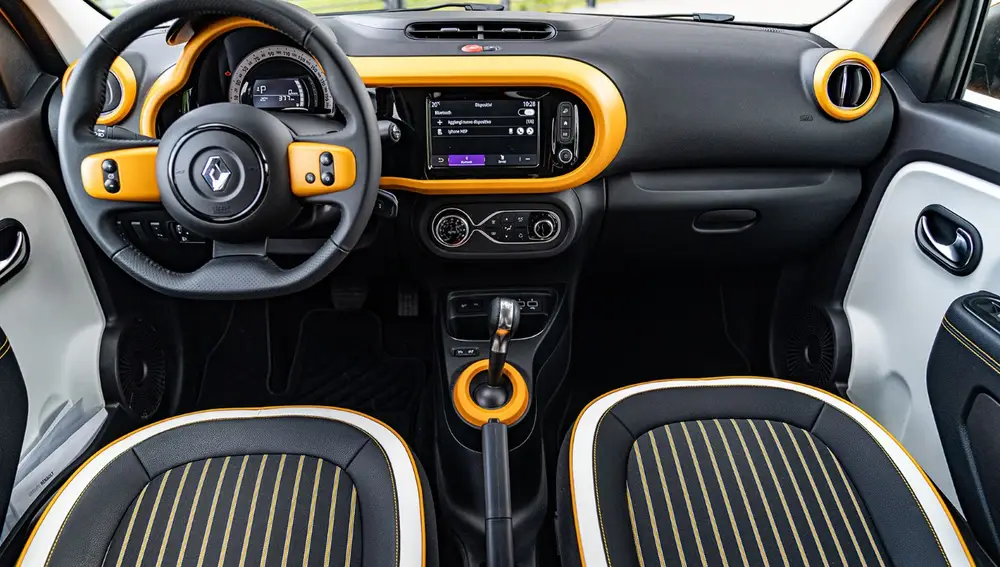 Renault Twingo Electric amarillo