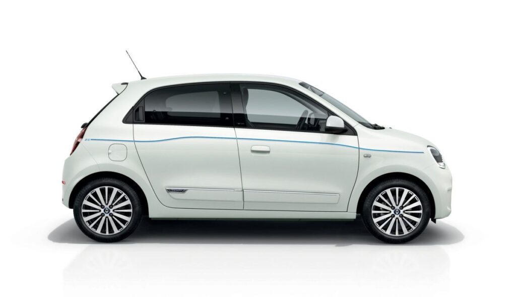 Lateral Renault Twingo Electric 2024
