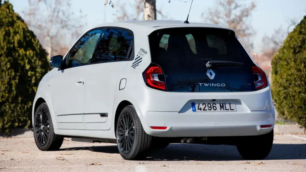 Parte trasera Twingo E-Tech