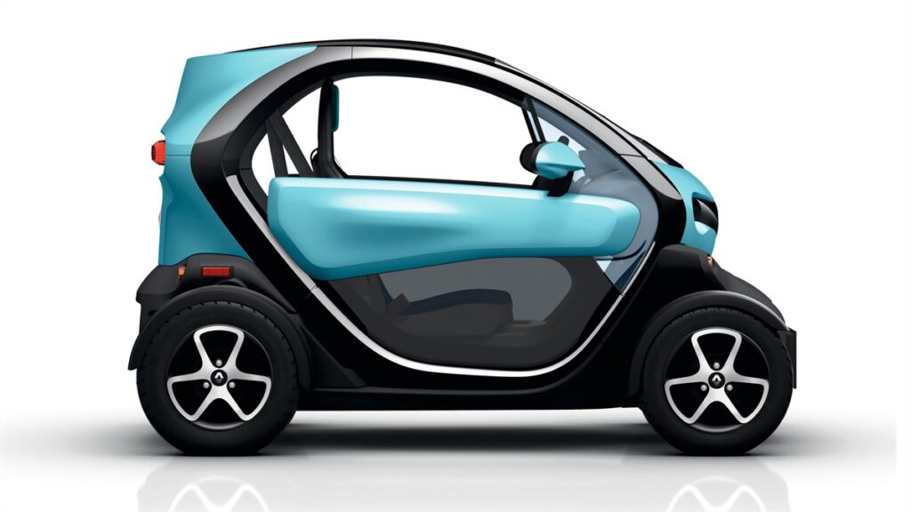 Perfil coche eléctrico Renault Twizy