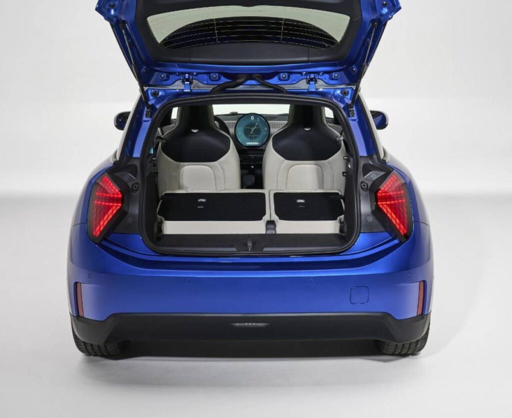 Mini Cooper Eléctrico maletero